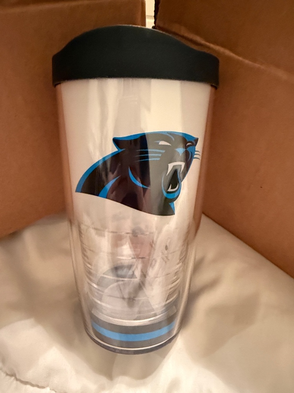 tervis Panthers Travel Tumbler in Black and Blue